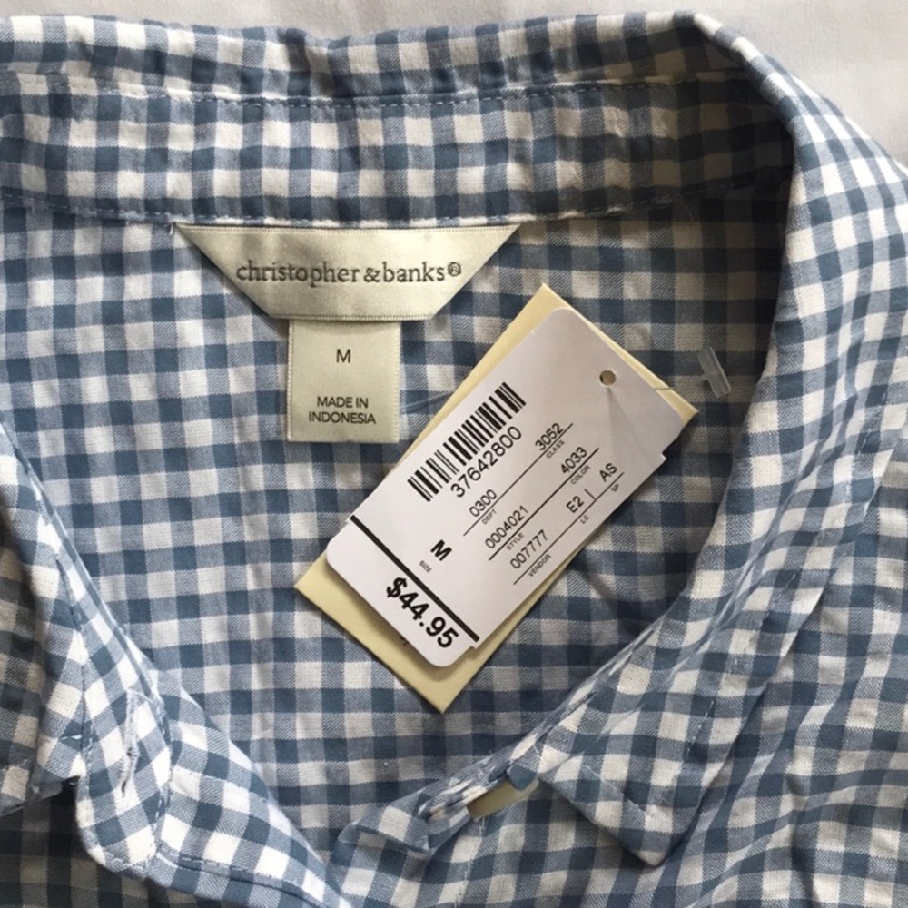 BUTTON DOWN BLOUSE - Picture 3 of 6